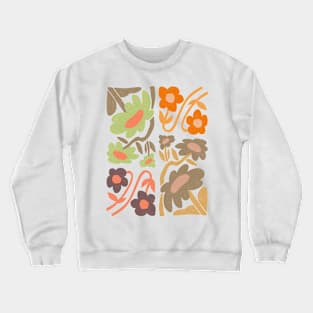 Vintage Wildflowers Moms Vibe Crewneck Sweatshirt